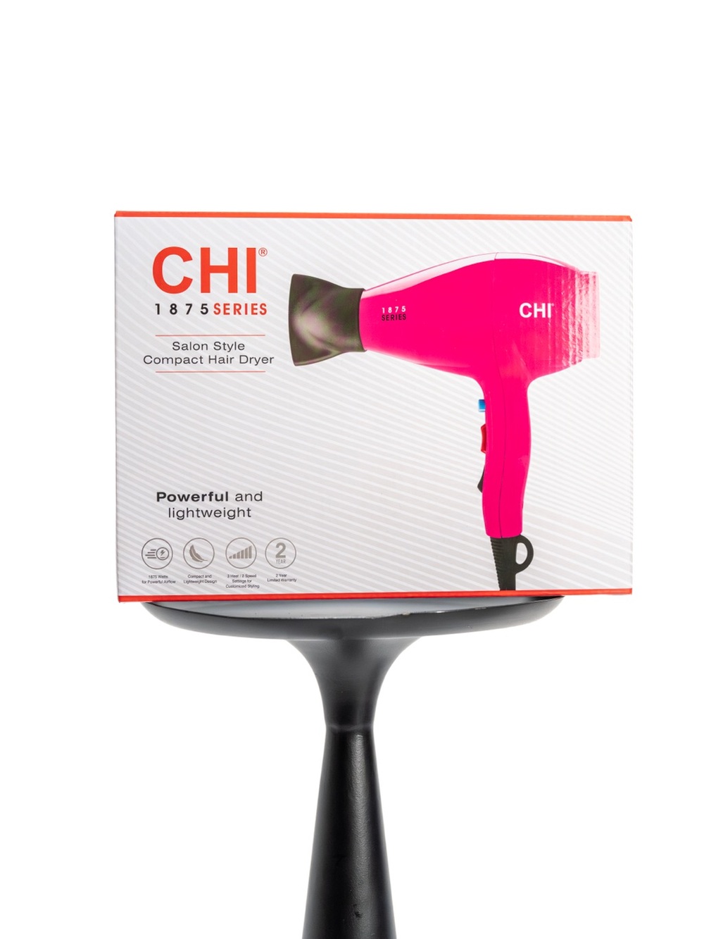 CHI 1875 Series Compact Hair Dryer in Pink